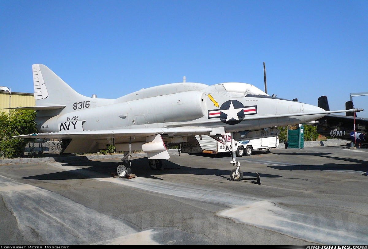 USA - Navy Douglas A-4L Skyhawk 148316 at Chino (CNO), USA