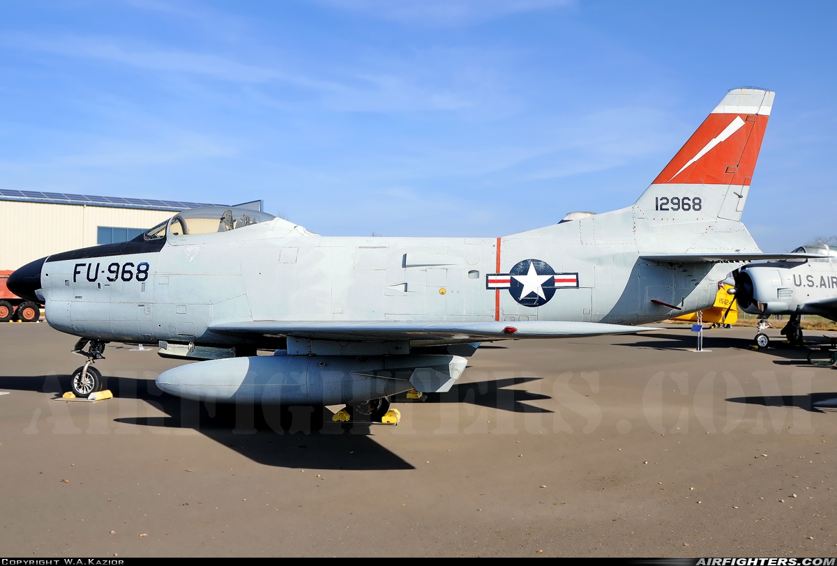 USA - Air Force North American F-86L Sabre 51-2968 at Sacramento - McClellan Airfield (AFB) (MCC / KMCC), USA