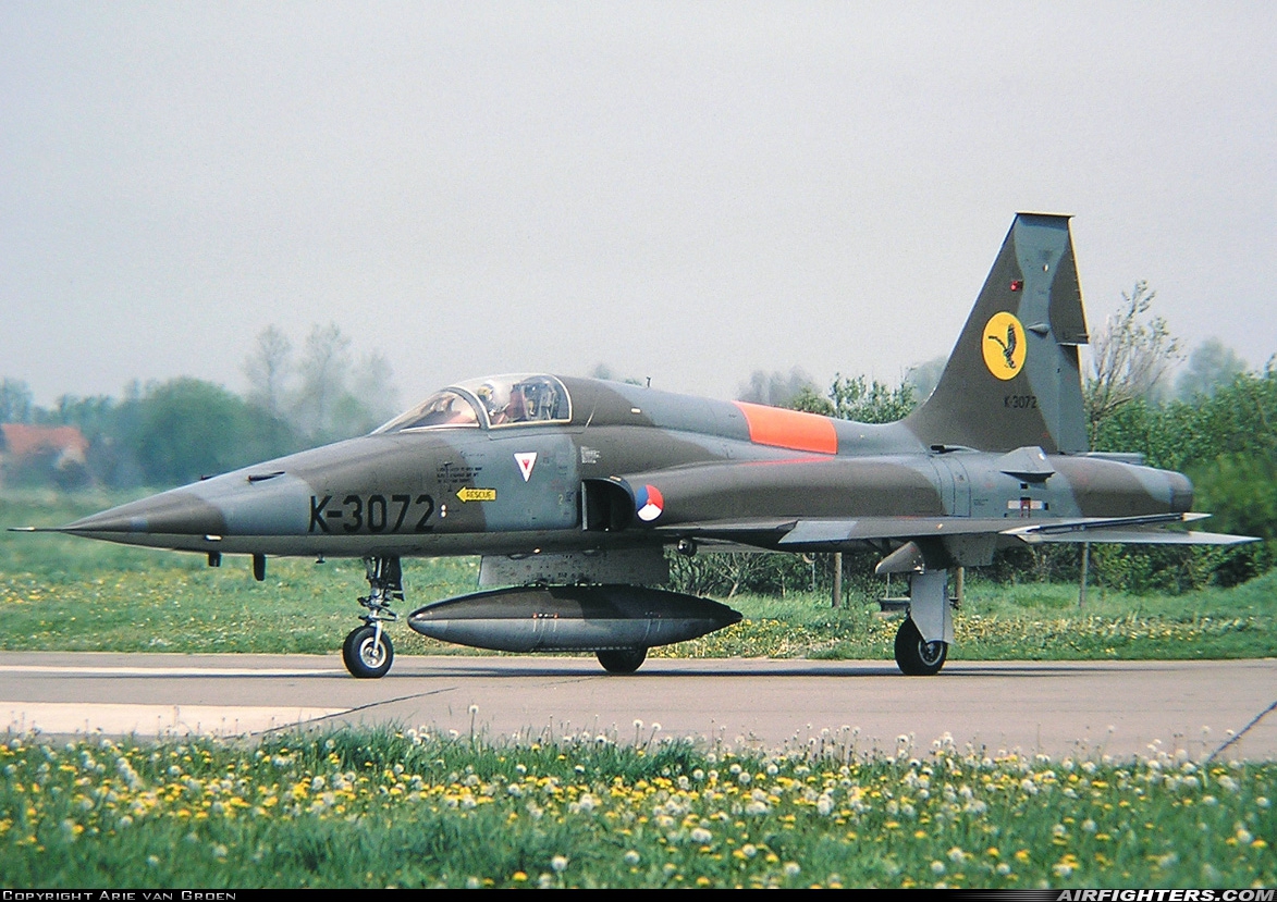 Netherlands - Air Force Canadair NF-5A (CL-226) K-3072 at Leeuwarden (LWR / EHLW), Netherlands