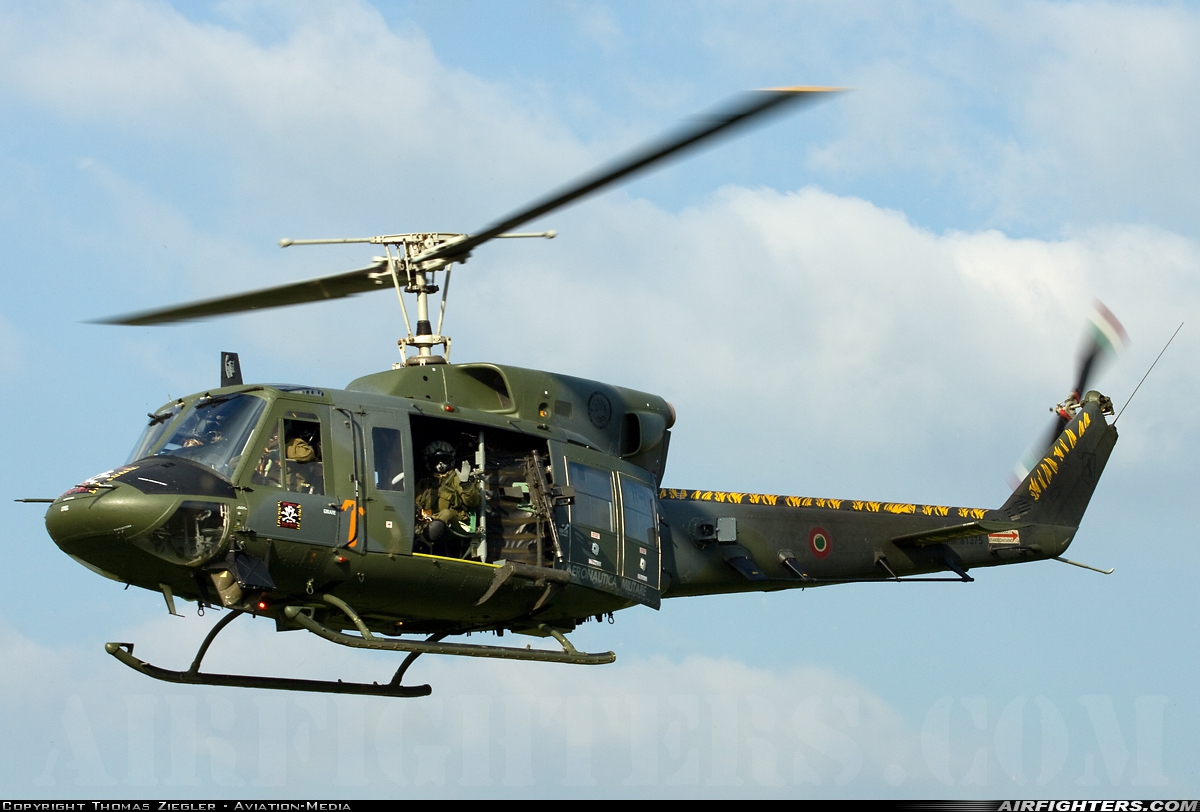 Italy - Air Force Agusta-Bell AB-212AM MM81375 at Uden - Volkel (UDE / EHVK), Netherlands