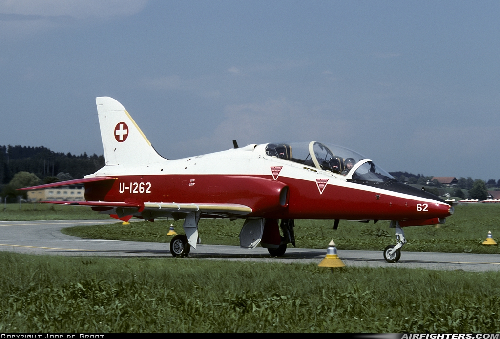 Switzerland - Air Force British Aerospace Hawk T.66 U-1262 at Emmen (EML / LSME), Switzerland