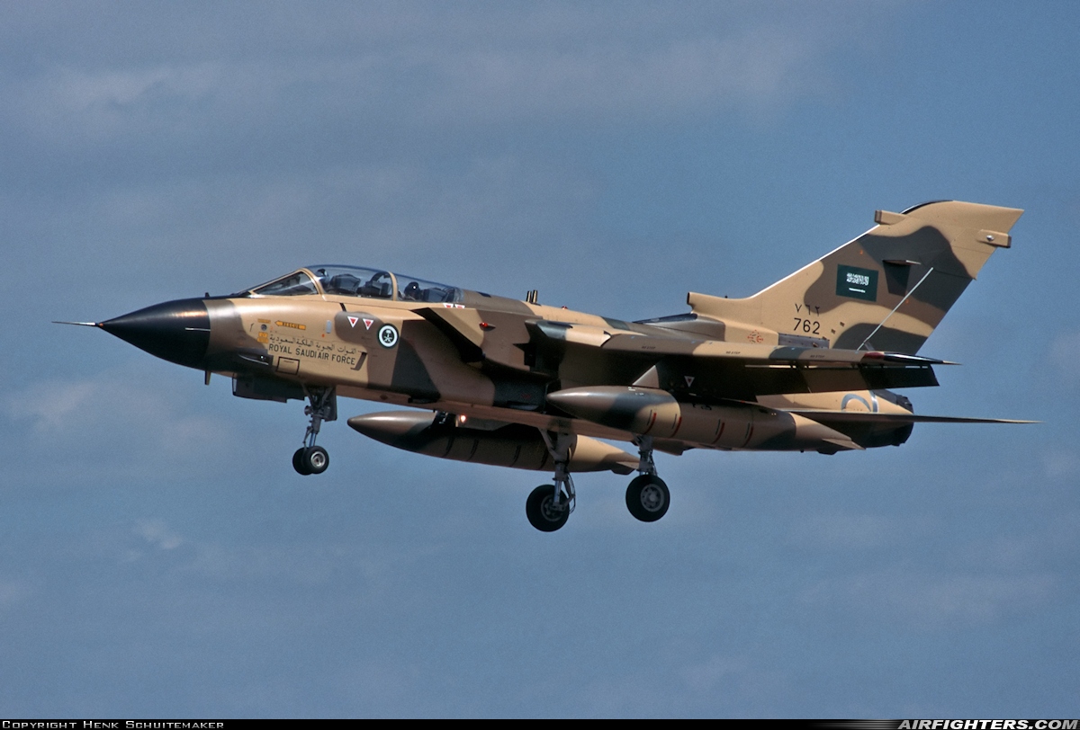 Saudi Arabia - Air Force Panavia Tornado IDS 762 at Fairford (FFD / EGVA), UK