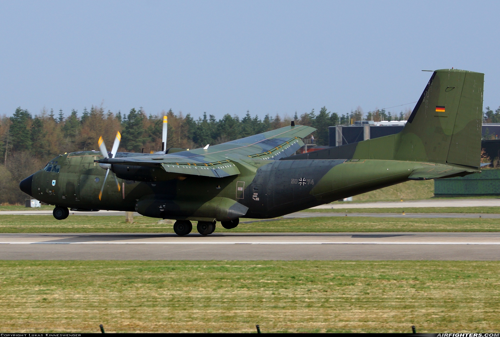 Germany - Air Force Transport Allianz C-160D 50+74 at Wittmundhafen (Wittmund) (ETNT), Germany