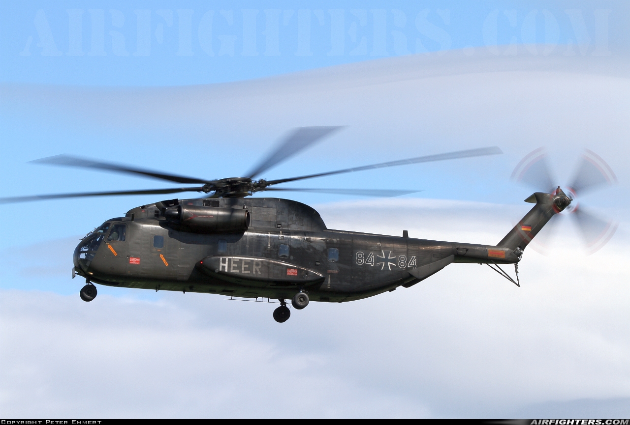 Germany - Army Sikorsky CH-53G (S-65) 84+84 at Norvenich (ETNN), Germany