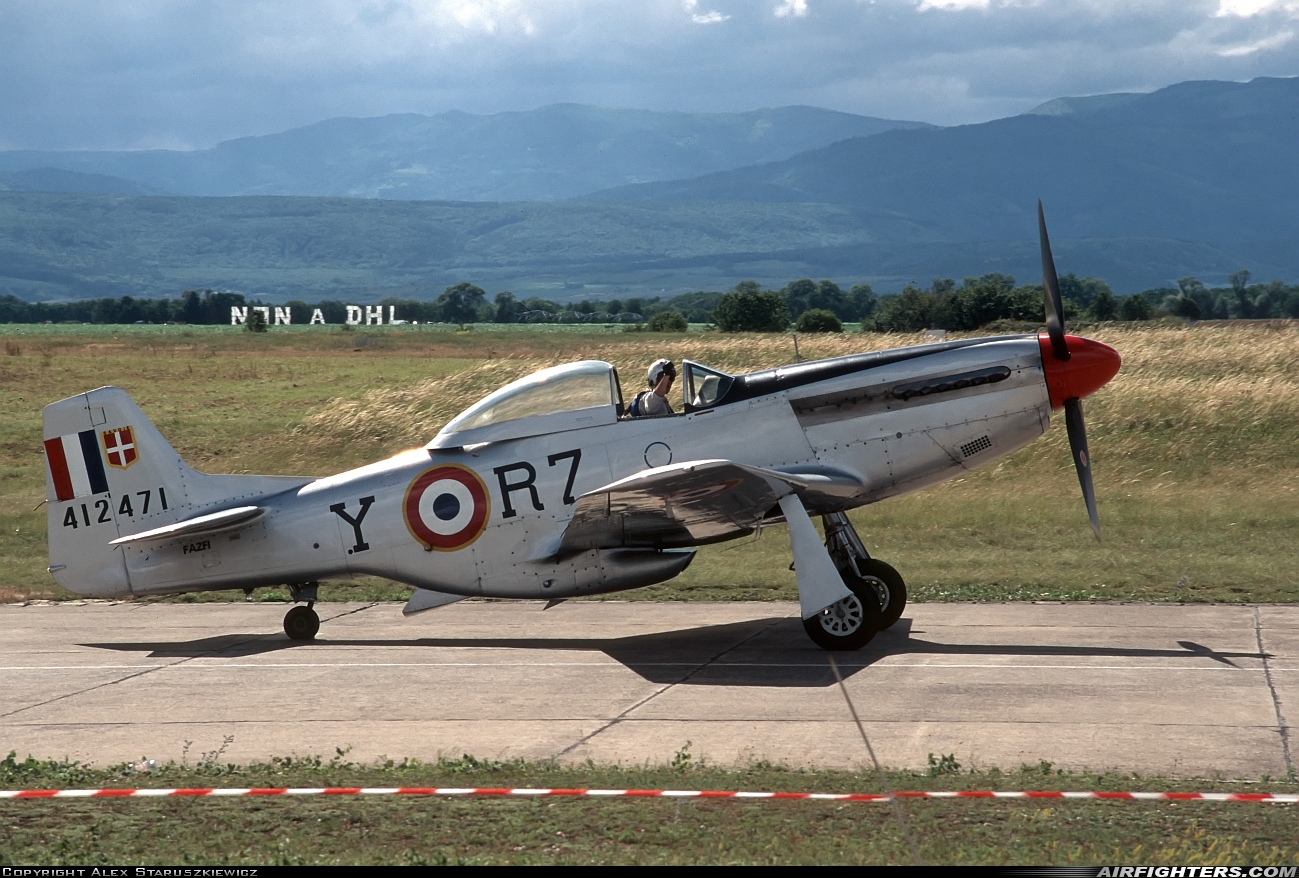 Private - Yves Duval / Aerospeciale Collection North American P-51D Mustang F-AZFI at Colmar - Meyenheim (LFSC), France
