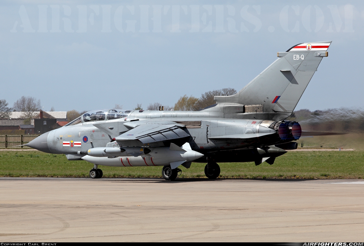UK - Air Force Panavia Tornado GR4 ZG777 at Coningsby (EGXC), UK