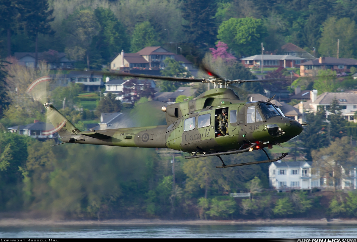 Canada - Air Force Bell CH-146 Griffon (412CF) 146412 at Portland - Int. (PDX / KPDX), USA