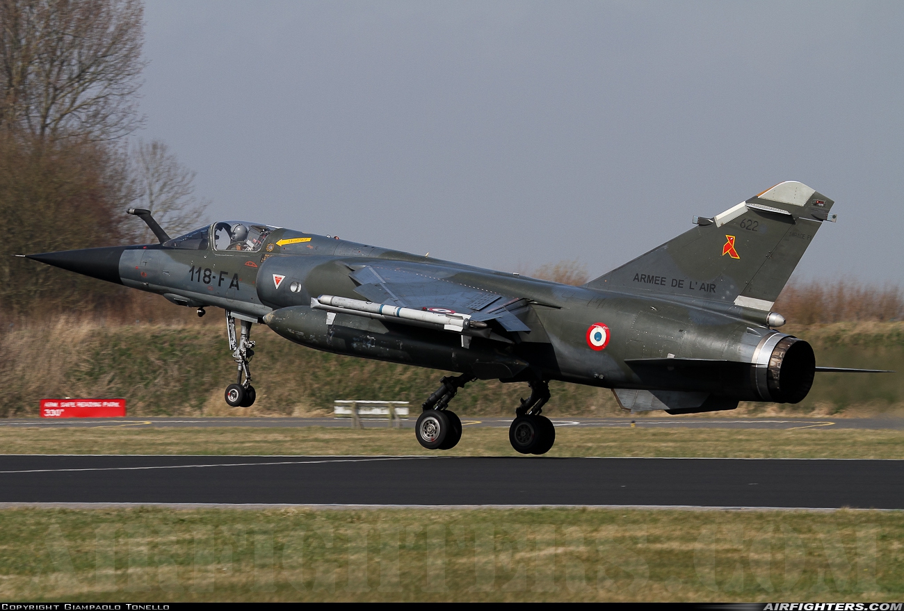 France - Air Force Dassault Mirage F1CR 622 at Leeuwarden (LWR / EHLW), Netherlands
