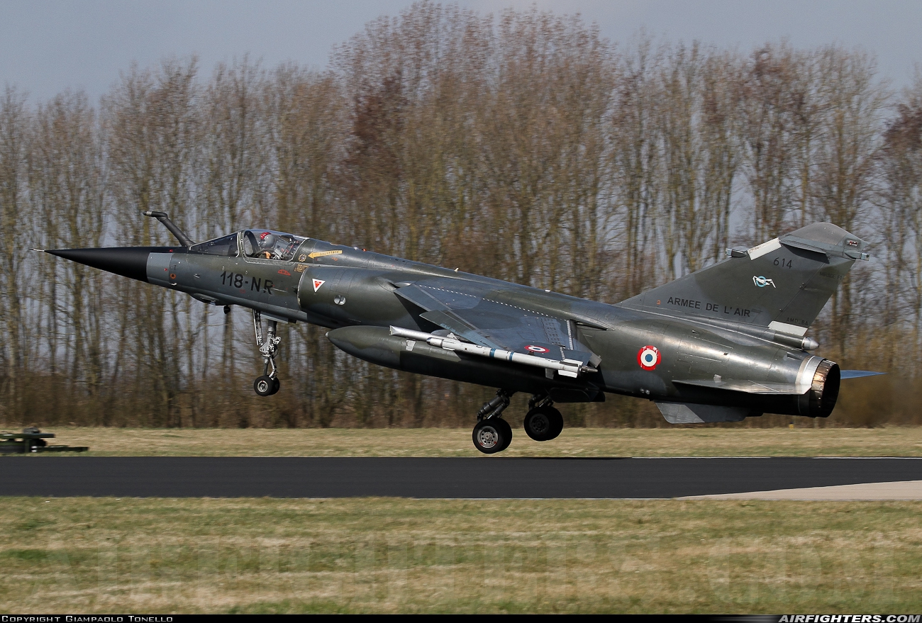 France - Air Force Dassault Mirage F1CR 614 at Leeuwarden (LWR / EHLW), Netherlands