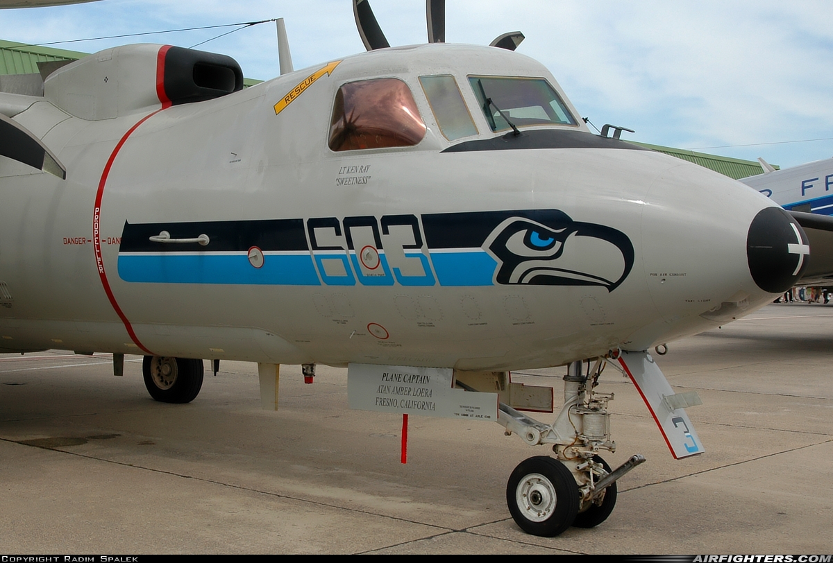 USA - Navy Grumman E-2C+ Hawkeye 165648 at Hyeres (TLN / LFTH), France