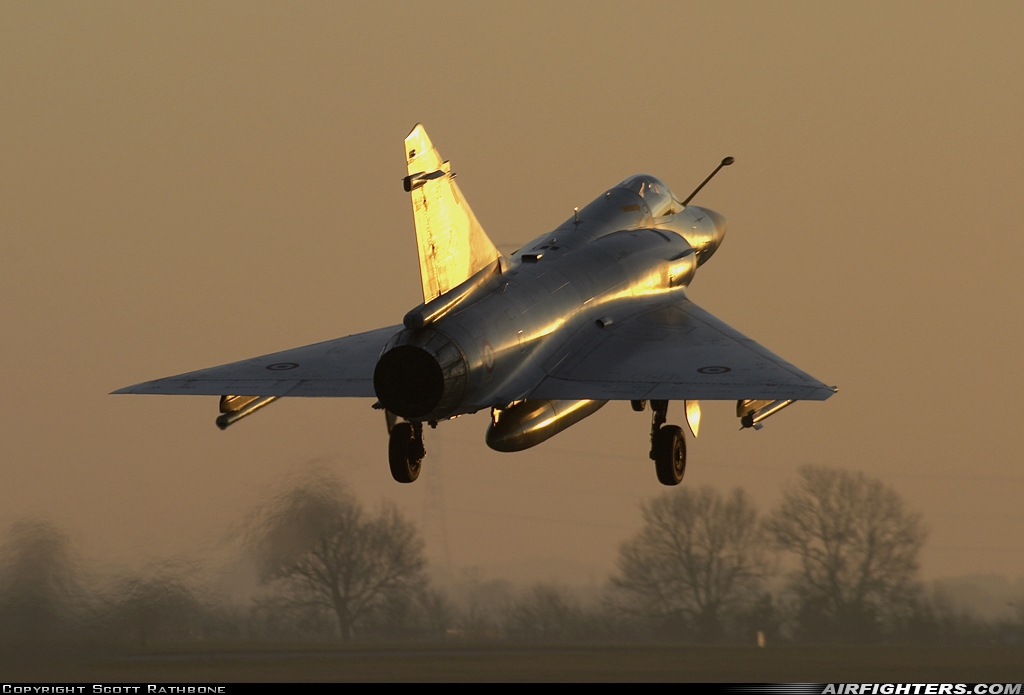 France - Air Force Dassault Mirage 2000-5F 52 at Waddington (WTN / EGXW), UK