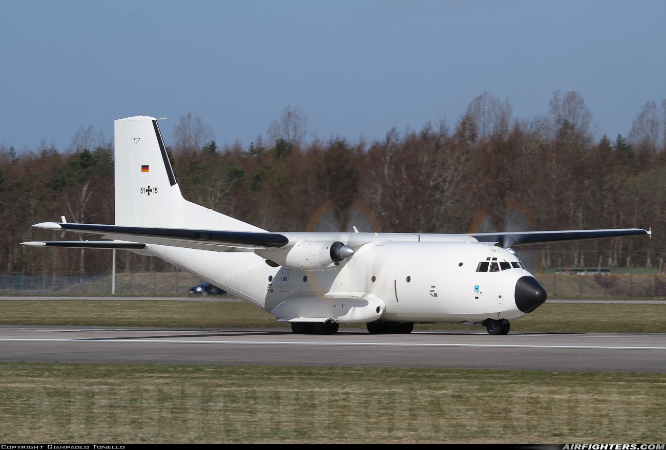 Germany - Air Force Transport Allianz C-160D 51+15 at Wittmundhafen (Wittmund) (ETNT), Germany