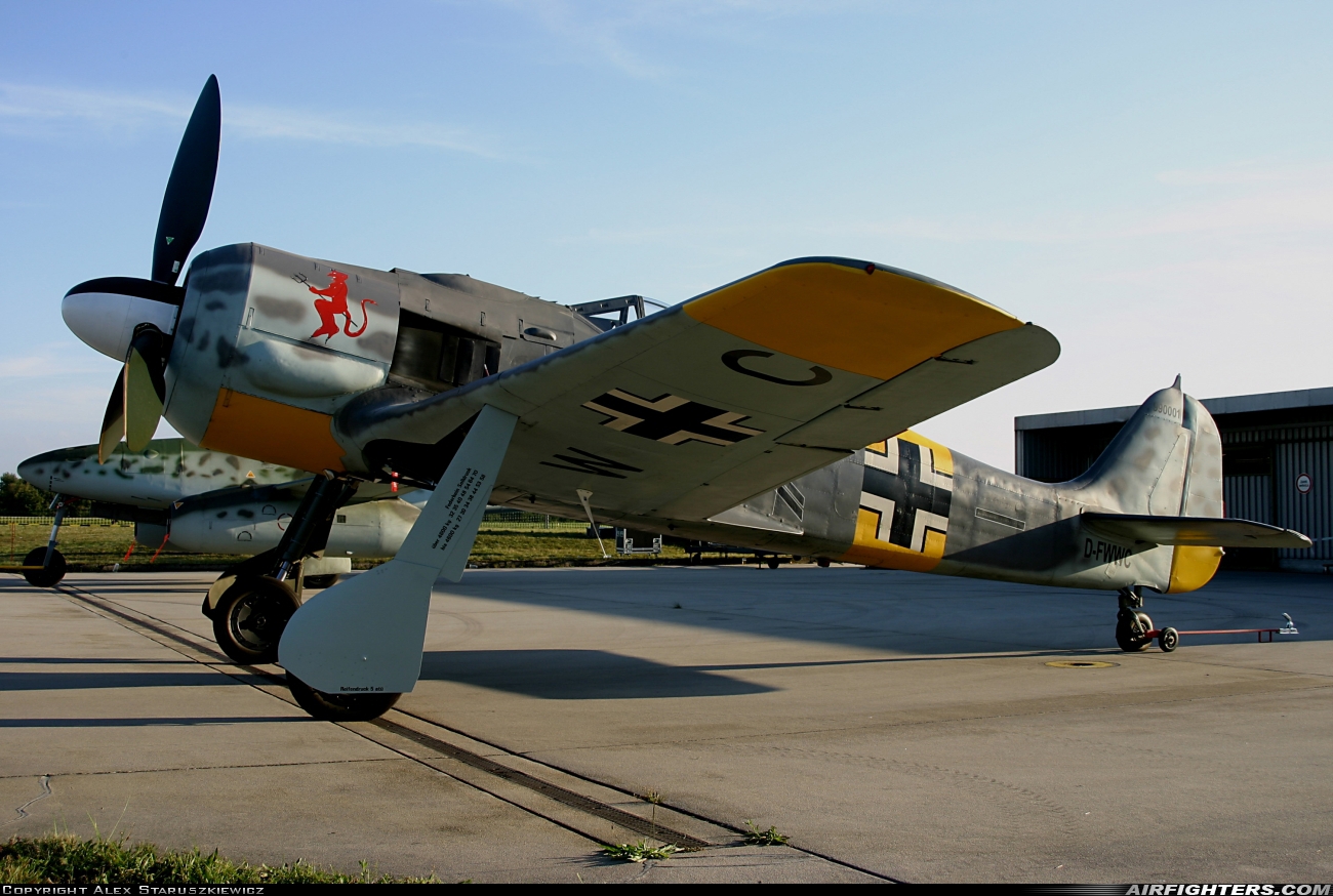 Private Focke-Wulf FW-190A-8/N (Replica) D-FWWC at Ingolstadt - Manching (ETSI), Germany