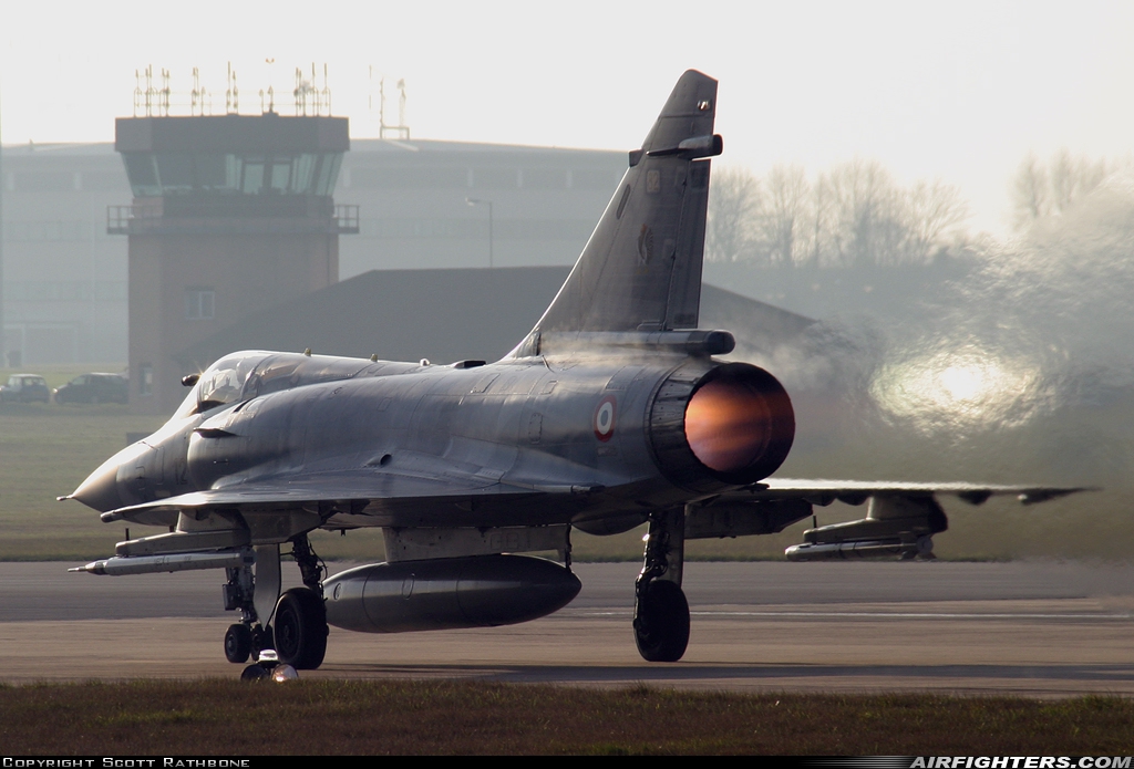France - Air Force Dassault Mirage 2000C 82 at Waddington (WTN / EGXW), UK