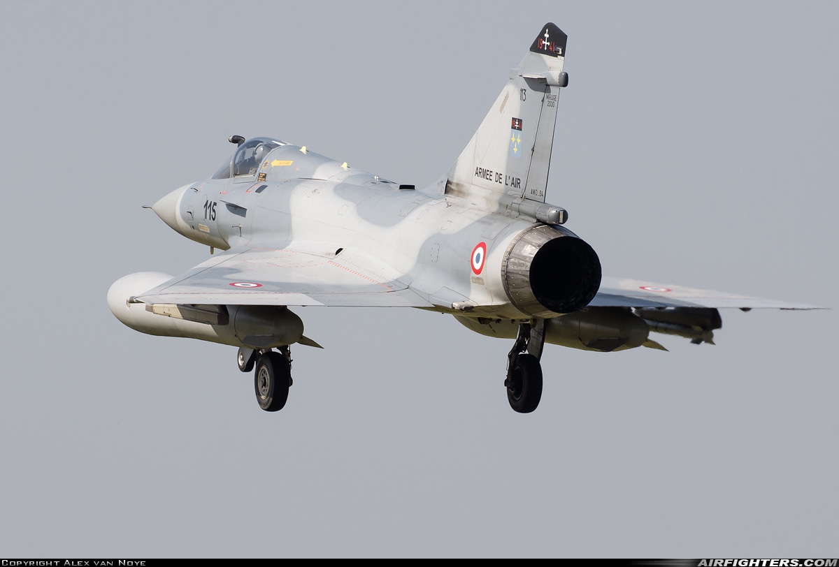France - Air Force Dassault Mirage 2000C 113 at Leeuwarden (LWR / EHLW), Netherlands