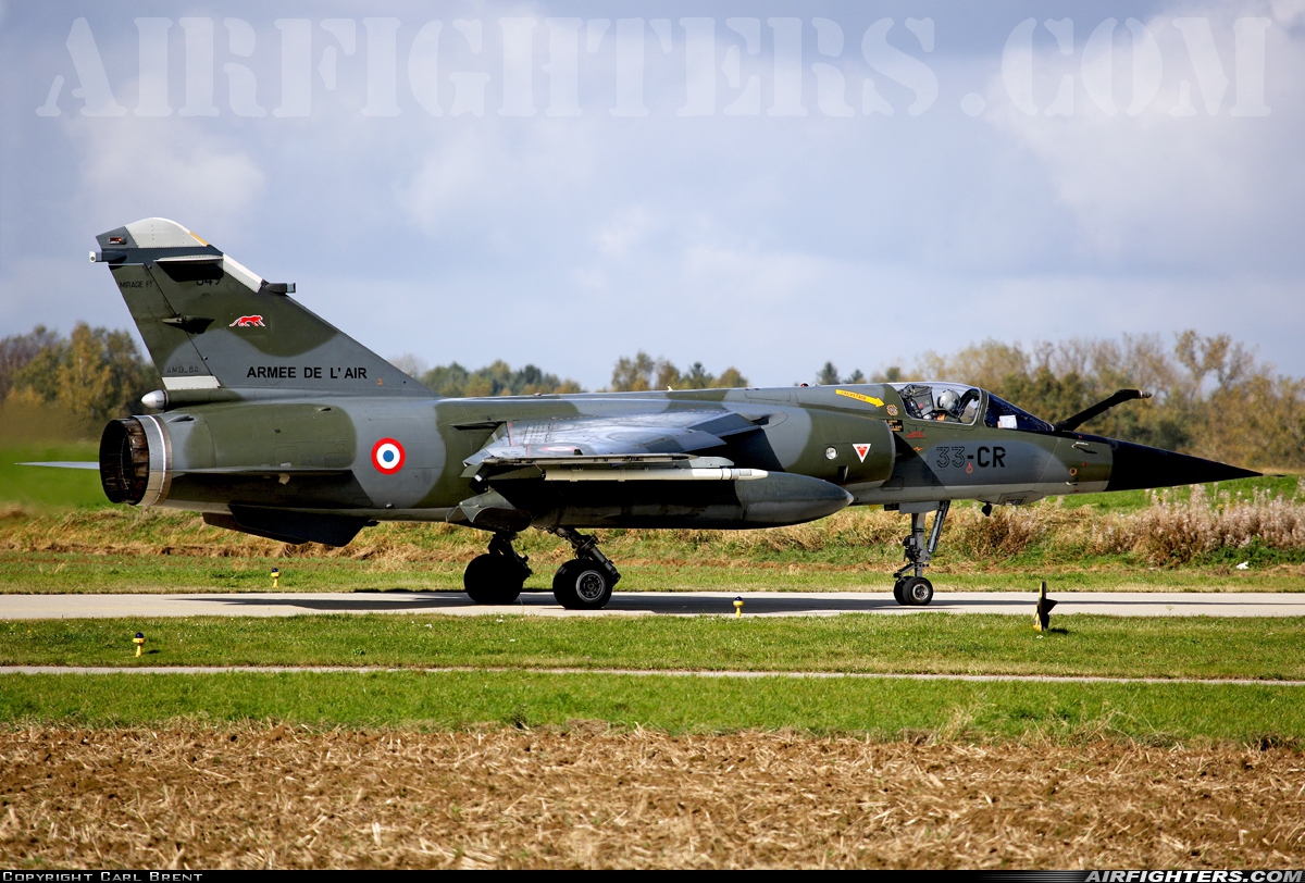 France - Air Force Dassault Mirage F1CR 649 at Florennes (EBFS), Belgium
