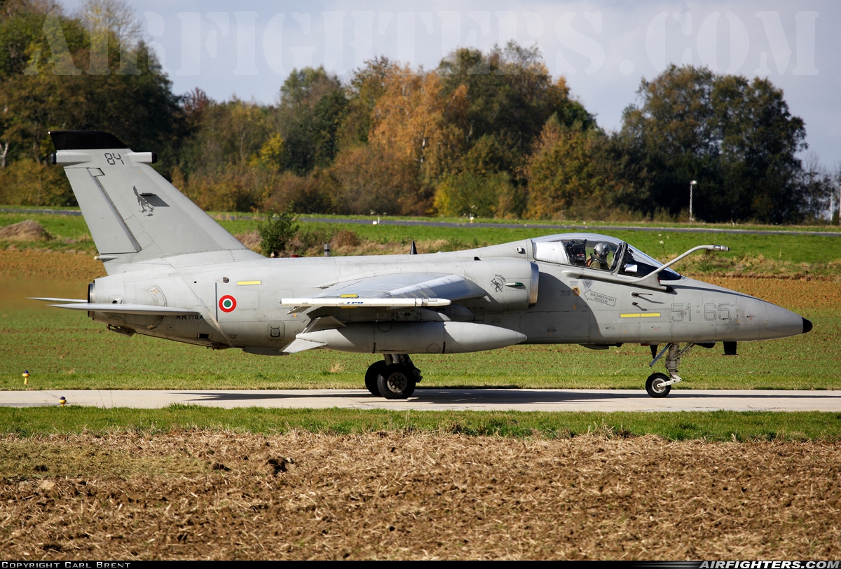 Italy - Air Force AMX International AMX  ACOL MM7184 at Florennes (EBFS), Belgium