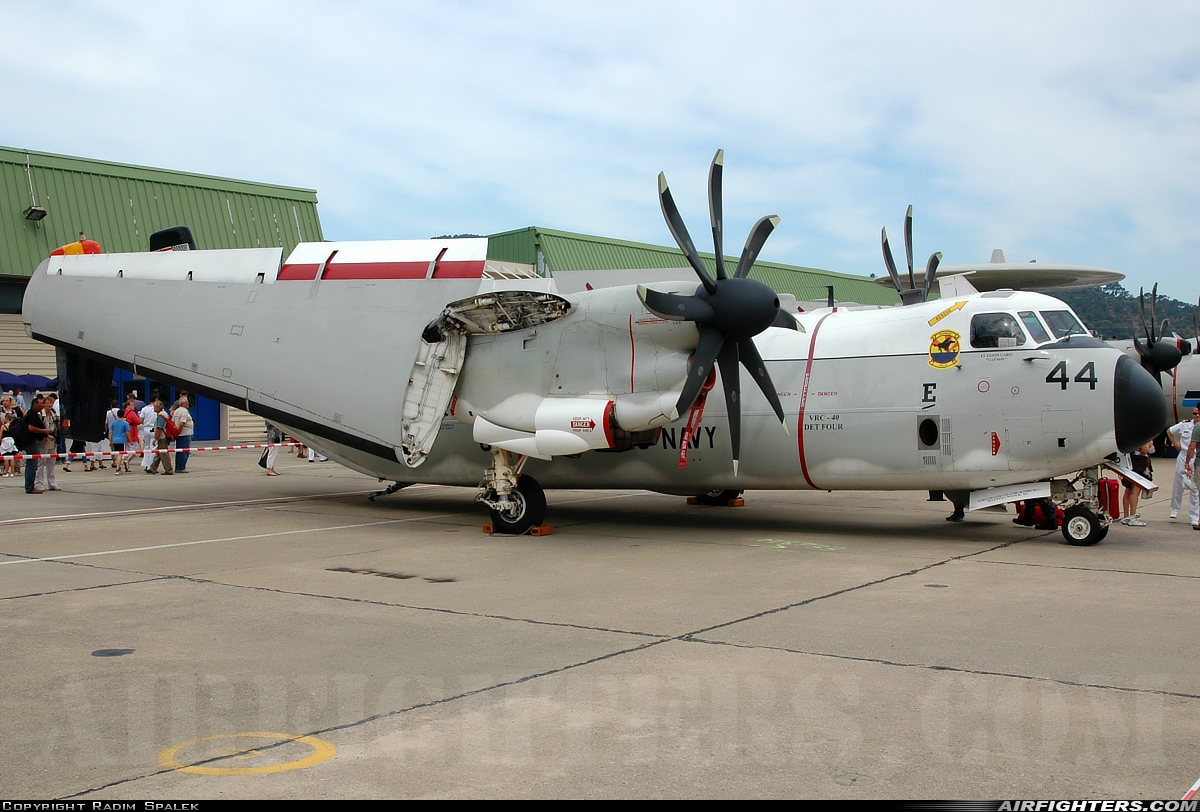 USA - Navy Grumman C-2A Greyhound 162143 at Hyeres (TLN / LFTH), France