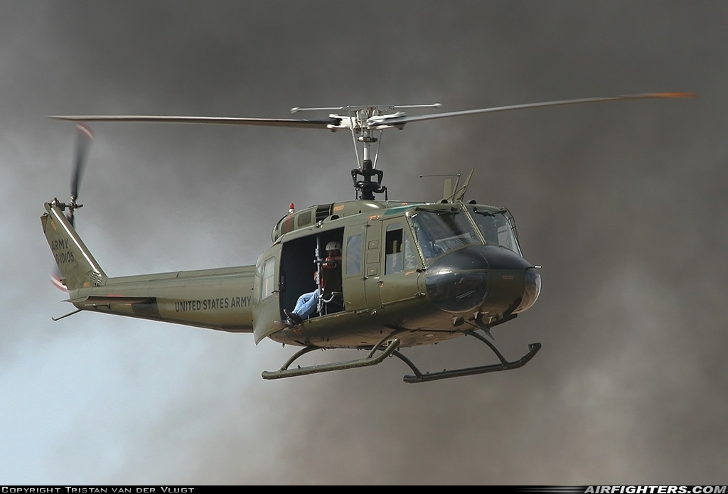Private Bell UH-1H Iroquois (205) N651GB at Midland (/ Odessa) - Int. (Regional) (MAF / KMAF), USA