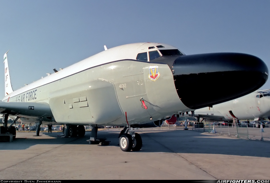 USA - Air Force Boeing RC-135V Rivet Joint (739-445B) 62-4132 at Fairford (FFD / EGVA), UK
