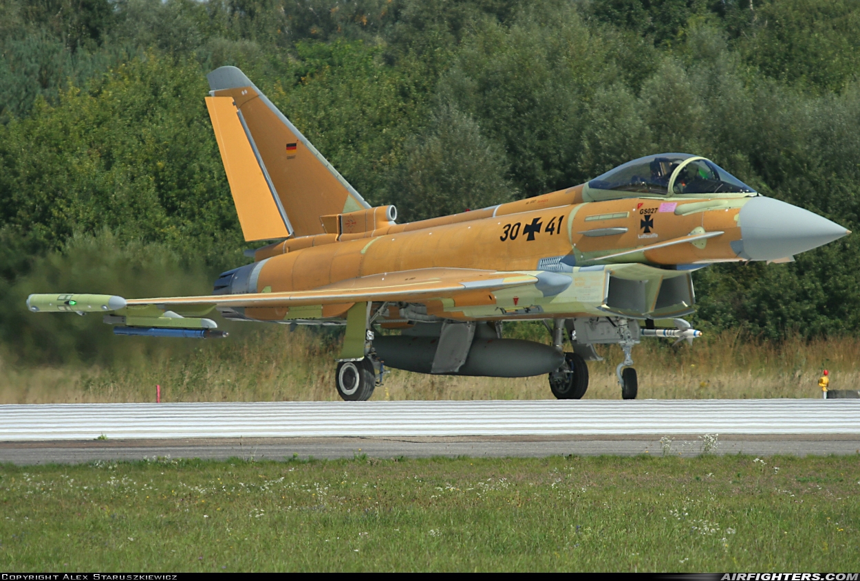 Germany - Air Force Eurofighter EF-2000 Typhoon S 30+41 at Ingolstadt - Manching (ETSI), Germany