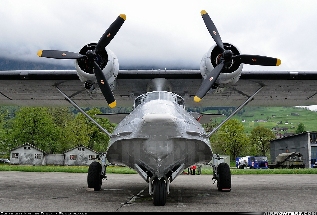 Private - Royal Netherlands Air Force Historical Flight Consolidated PBY-5A Catalina PH-PBY at Buochs (Stans) (LSMU / LSZC), Switzerland