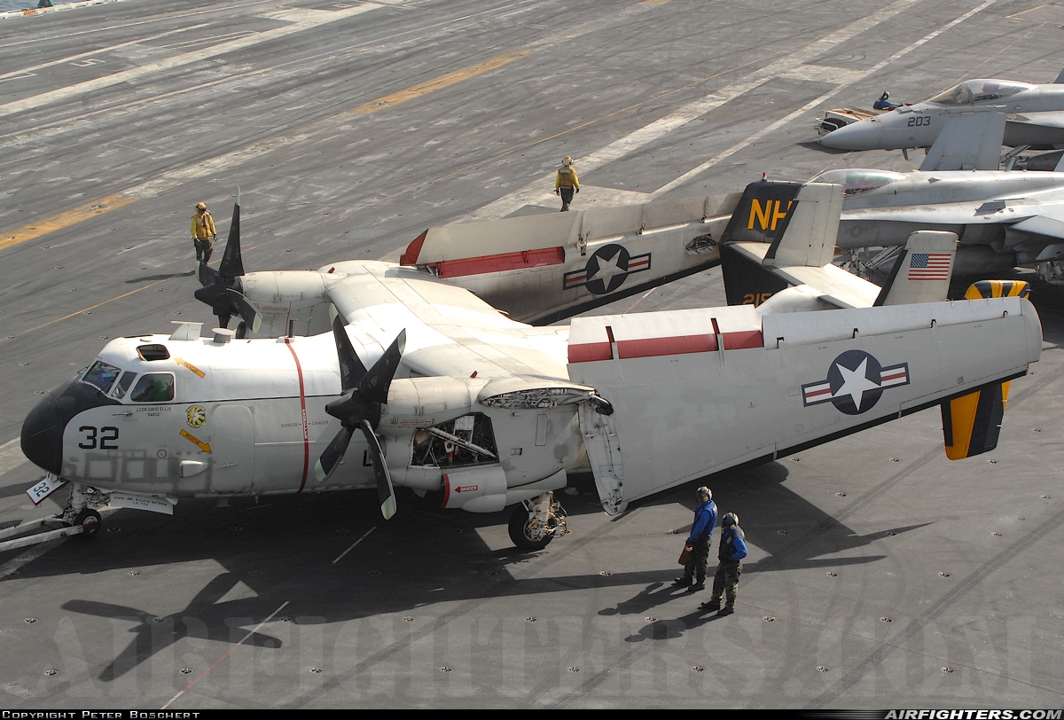 USA - Navy Grumman C-2A Greyhound 162152 at Off-Airport - Arabian Sea, International Airspace
