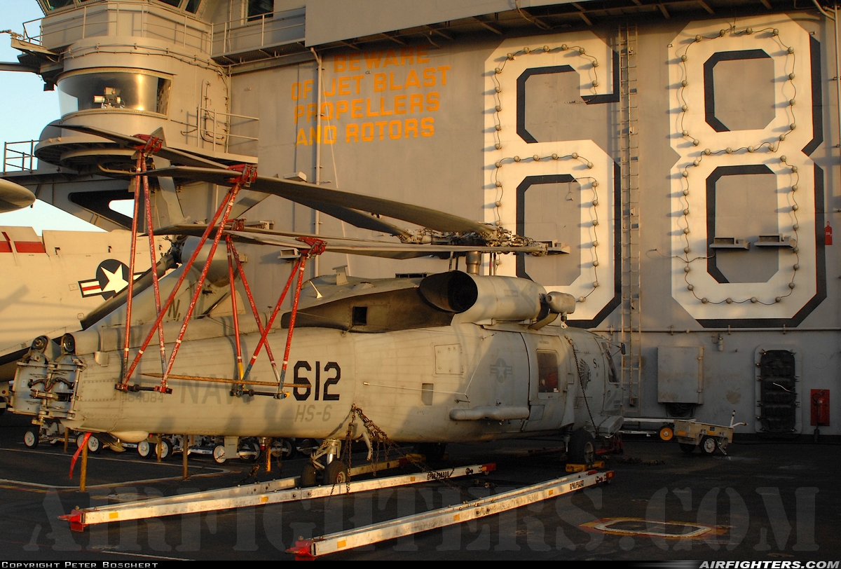 USA - Navy Sikorsky SH-60F Ocean Hawk (S-70B-4) 164084 at Off-Airport - Arabian Sea, International Airspace