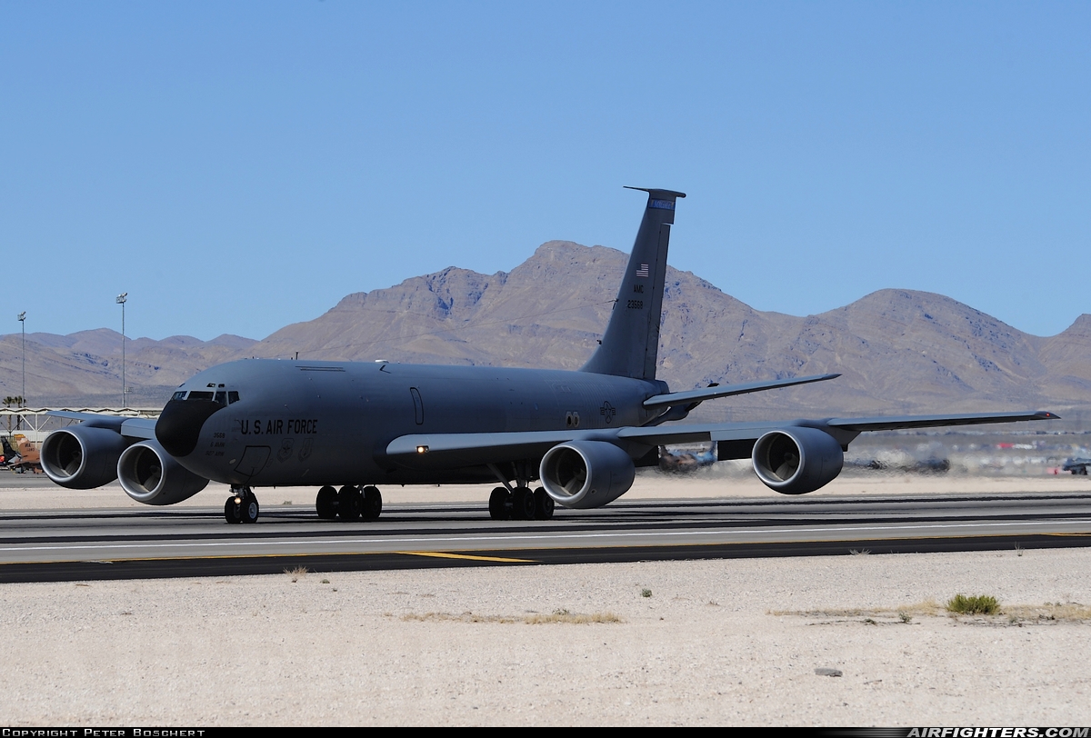 USA - Air Force Boeing KC-135R Stratotanker (717-148) 62-3568 at Las Vegas - Nellis AFB (LSV / KLSV), USA