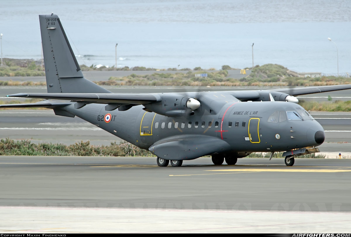 France - Air Force CASA CN235M-200 165 at Gran Canaria (- Las Palmas / Gando) (LPA / GCLP), Spain