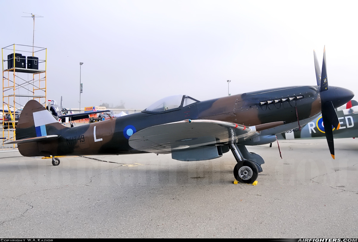 Private - Commemorative Air Force Supermarine 379 Spitfire FR.XIVe N749DP at Chino (CNO), USA