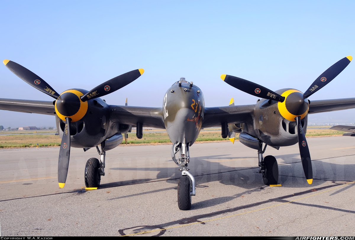 Private - Planes of Fame Air Museum Lockheed P-38J Lightning N138AM at Chino (CNO), USA