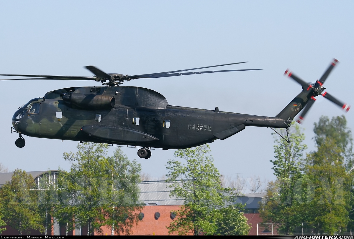 Germany - Army Sikorsky CH-53G (S-65) 84+76 at Buckeburg (- Achum) (ETHB), Germany