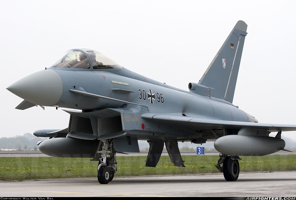 Germany - Air Force Eurofighter EF-2000 Typhoon S 30+96 at Wittmundhafen (Wittmund) (ETNT), Germany