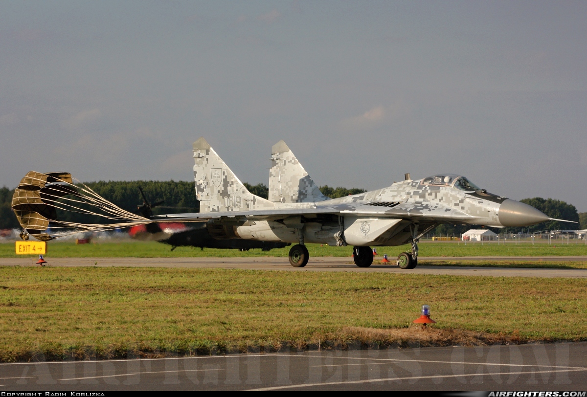 Slovakia - Air Force Mikoyan-Gurevich MiG-29AS 0619 at Ostrava - Mosnov (OSR / LKMT), Czech Republic