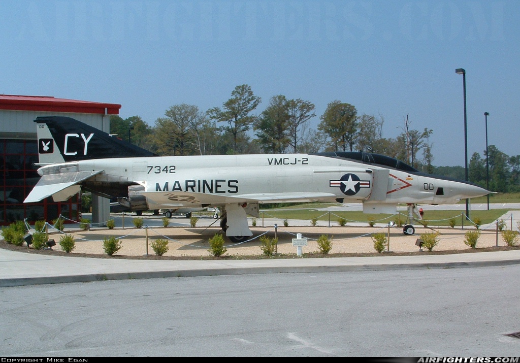 USA - Marines McDonnell Douglas RF-4B Phantom II 157342 at Havelock - Cherry Point MCAS (NKT / KNKT), USA