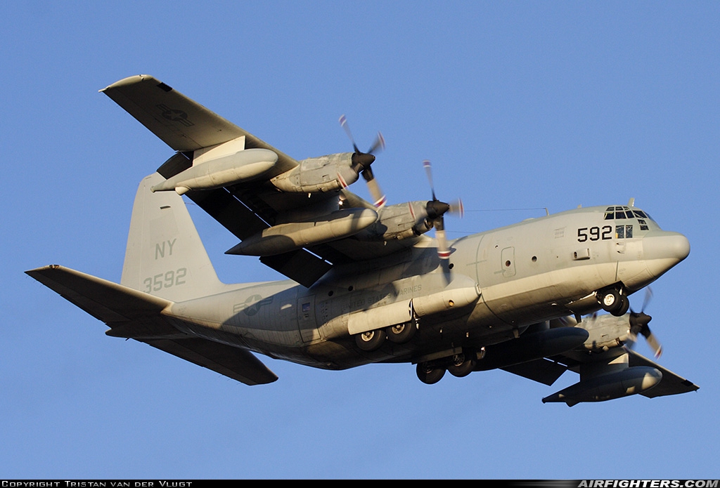 USA - Marines Lockheed KC-130T Hercules (L-382) 163592 at Fort Worth - NAS JRB / Carswell Field (AFB) (NFW / KFWH), USA