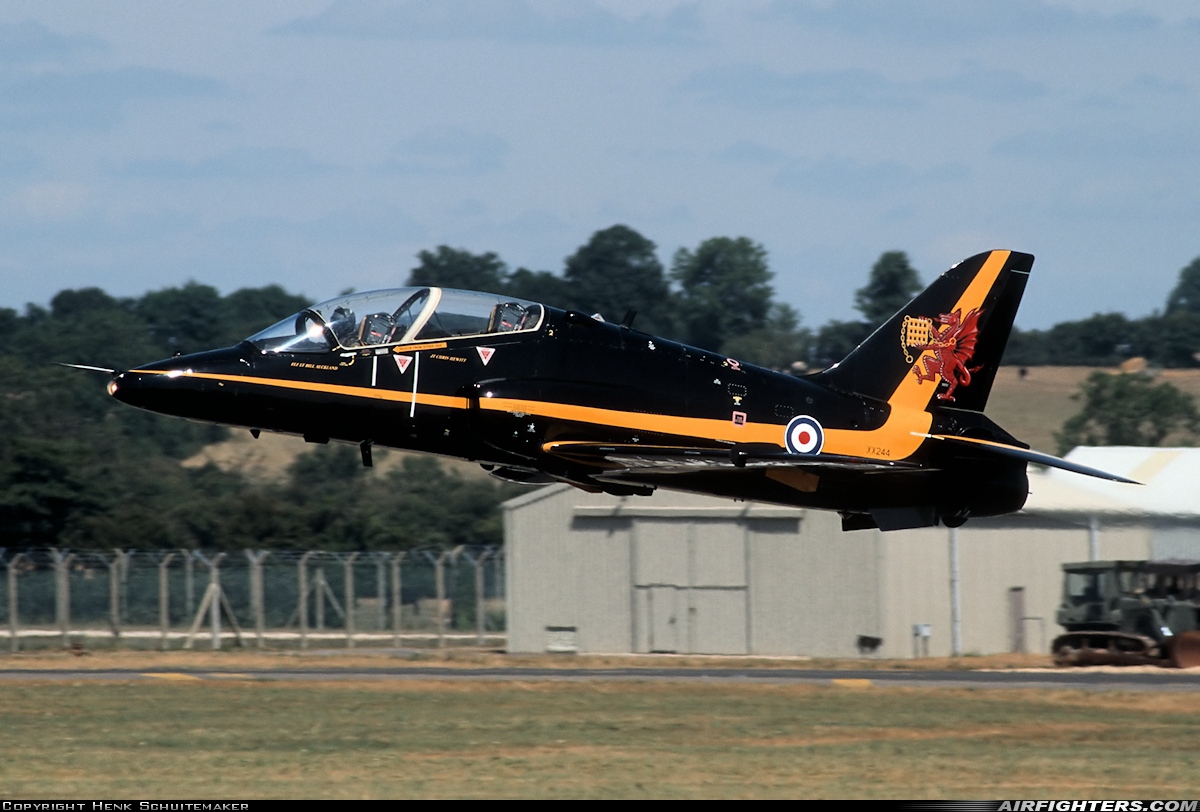 UK - Air Force British Aerospace Hawk T.1 XX244 at Fairford (FFD / EGVA), UK