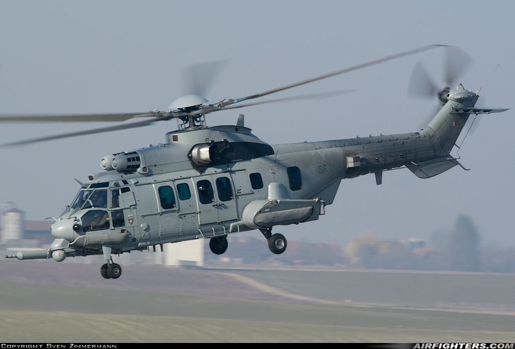 France - Air Force Eurocopter EC-725R2 Caracal 2555 at Payerne (LSMP), Switzerland