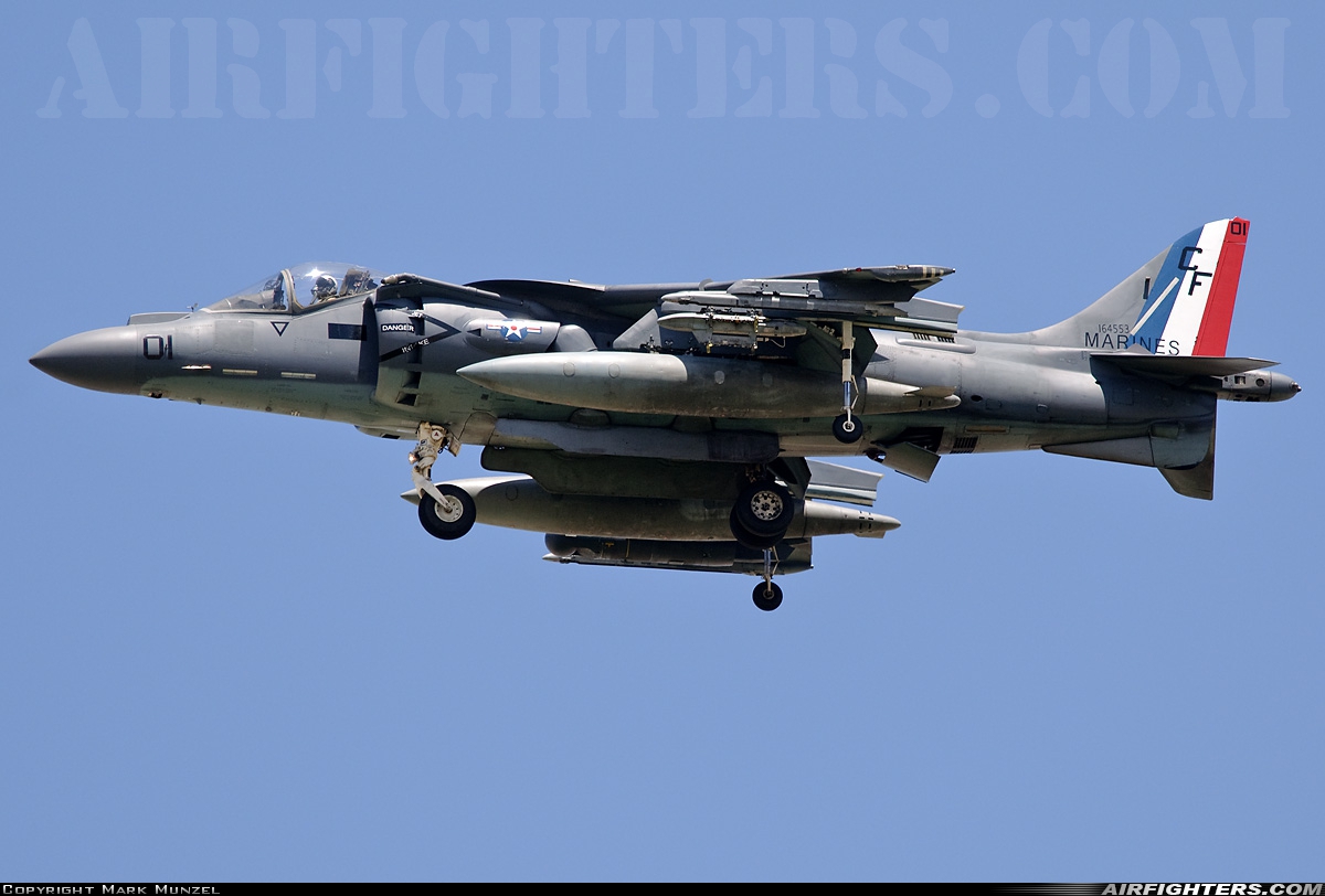 USA - Marines McDonnell Douglas AV-8B+ Harrier ll 164553 at Yuma - MCAS / Int. (NYL / KNYL), USA