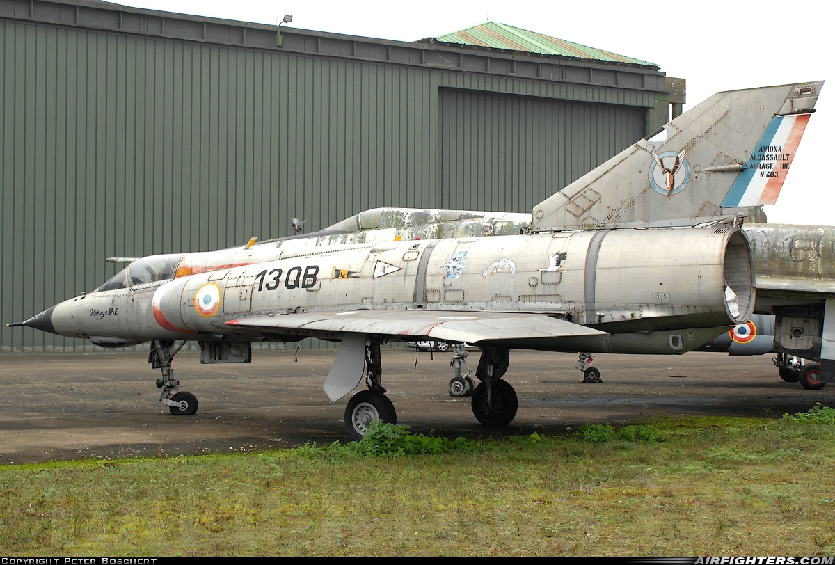 France - Air Force Dassault Mirage IIIE 403 at Chateaudun (LFOC), France
