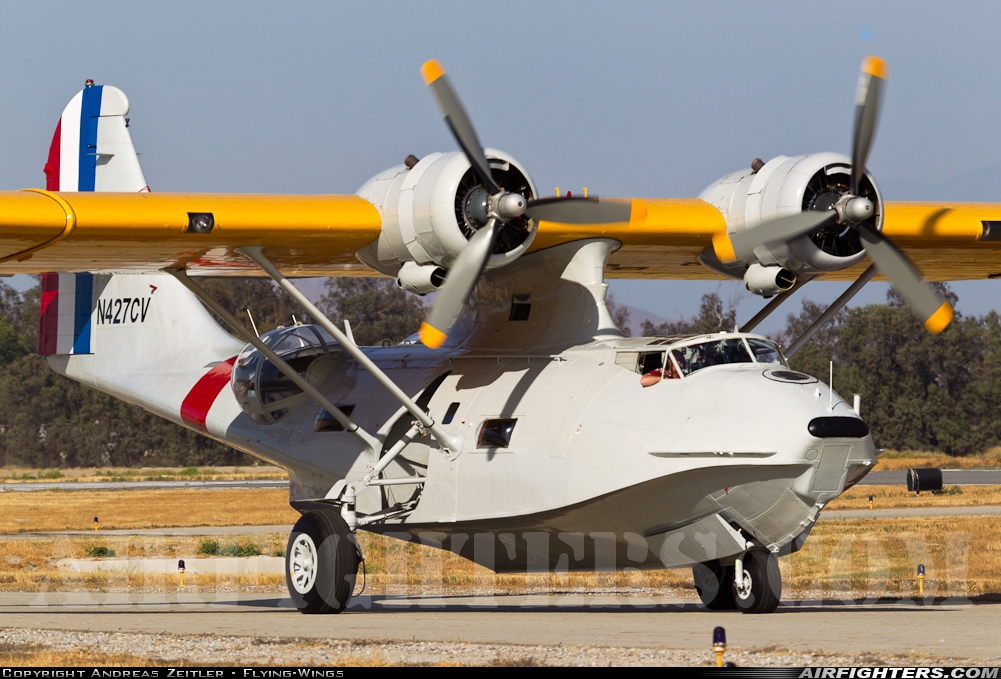 Private Consolidated PBY/A-10 Catalina/Canso (28) N427CV at Chino (CNO), USA