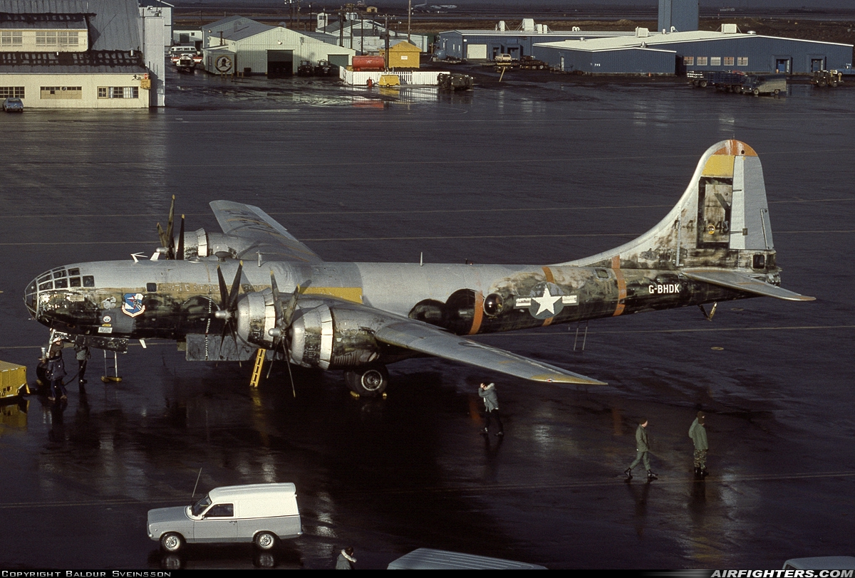 USA - Air Force Boeing TB-29A Superfortress 44-61748 at Keflavik (KEF / BIKF), Iceland