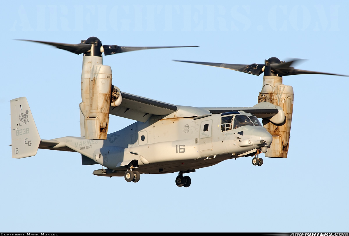 USA - Marines Bell / Boeing MV-22B Osprey 168238 at Yuma - MCAS / Int. (NYL / KNYL), USA