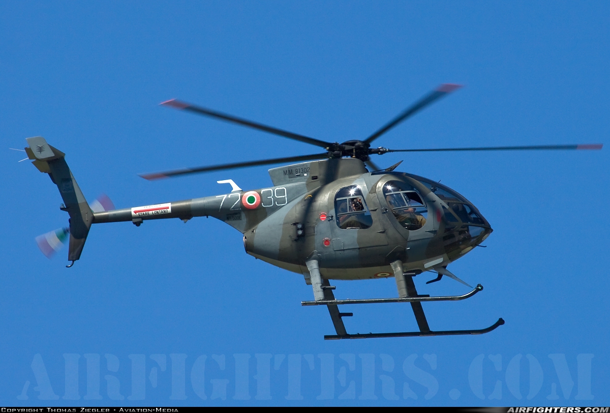 Italy - Air Force Breda-Nardi NH-500E MM81302 at Rivolto (LIPI), Italy