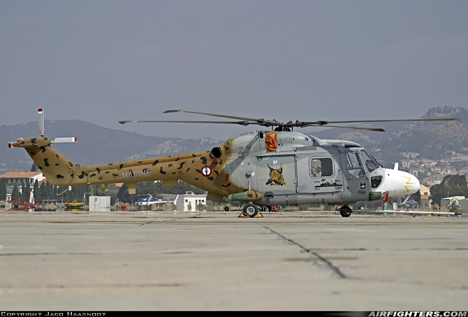 France - Navy Westland WG-13 Lynx HAS2(FN) 265 at Hyeres (TLN / LFTH), France