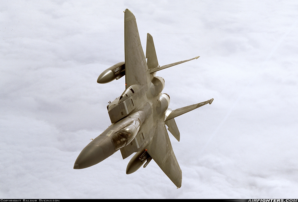 USA - Air Force McDonnell Douglas F-15C Eagle 79-0036 at In Flight, Iceland