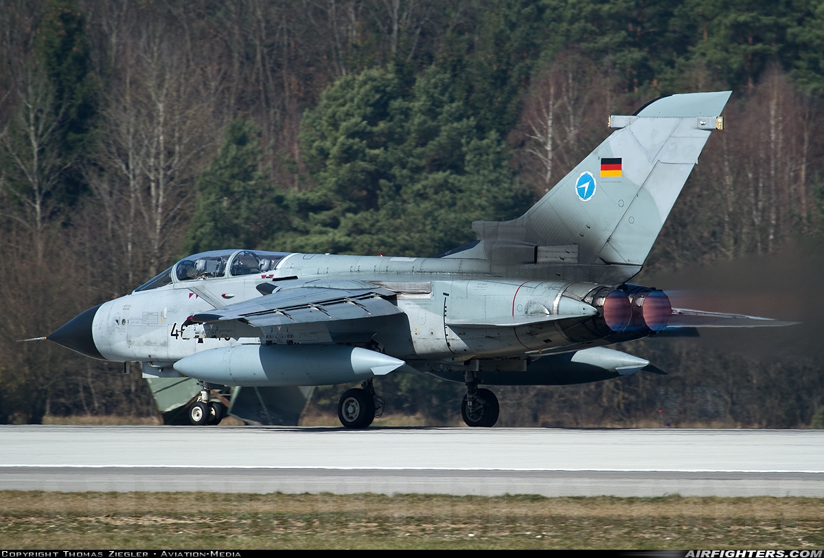 Germany - Air Force Panavia Tornado ECR 46+40 at Ingolstadt - Manching (ETSI), Germany