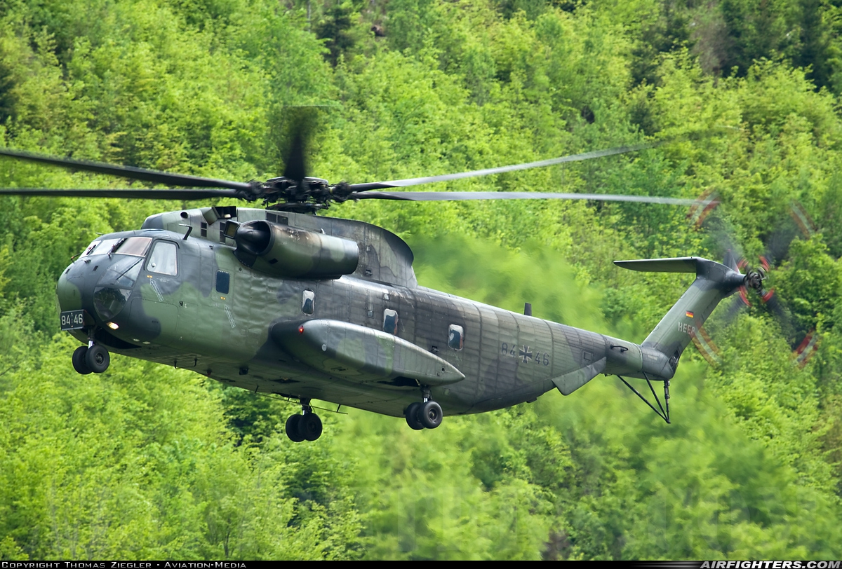 Germany - Army Sikorsky CH-53G (S-65) 84+46 at Alpnach (LSMA), Switzerland