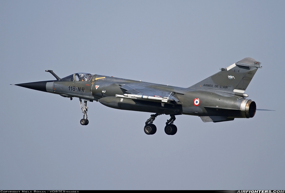 France - Air Force Dassault Mirage F1CR 614 at Leeuwarden (LWR / EHLW), Netherlands